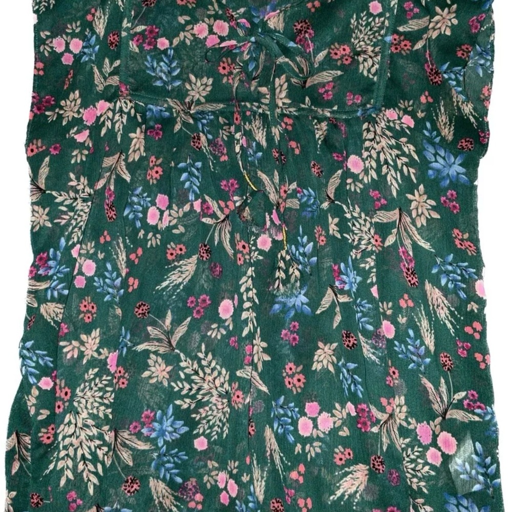 Every By Francescas Woman  Flowers Print Blouse Size Small